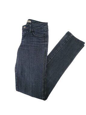 Forever 21 Jeans Womens Size 24 Skinny Straight Low Rise Dark Wash Denim Pants